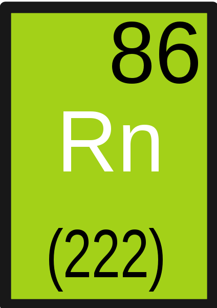 Numéro atomique du radon