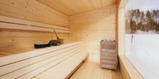 sauna extérieur